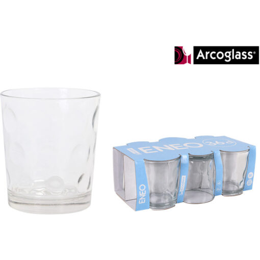 SET 6 VASOS 360cc Eneo "ARCOGLASS”