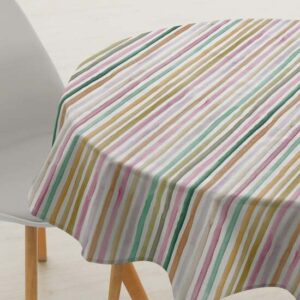 Mantel resinado antimanchas XL Naiara 4-100. La colección de manteles antimanchas XL ofrece una fusión única de elegancia y funcionalidad. Confeccionados con dos capas de resina y una de teflón