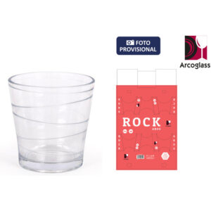 SET 6 VASOS 290cc "ROCK AROS"