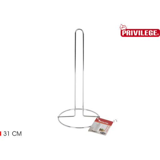 PORTARROLLOS COCINA METAL 31CM PRIVILEGE