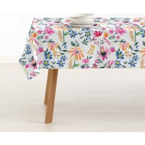 Mantel resinado antimanchas 0120-407. Mantel confeccionado con tecnología antimanchas