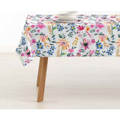 Mantel resinado antimanchas 0120-407. Mantel confeccionado con tecnología antimanchas