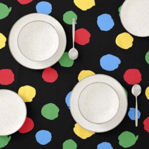 mantiene una flexibilidad que evita que se vuelva completamente rígido. Este mantel es 100% algodón orgánico