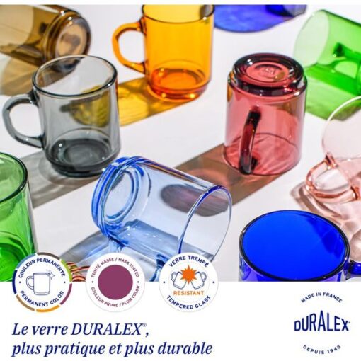 Pack De 6 Mug Apilable 26cl Morado “versailles” - Imagen 4