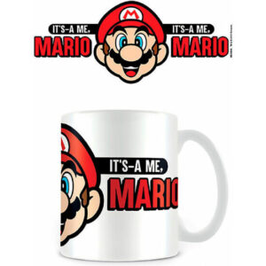 TAZA ITS A ME MARIO SUPER MARIO NINTENDO  Capacidad: 315ml.