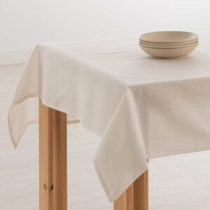 Mantel hidrofugo antimanchas Lino 100% Natural  Categoría: 100% Lino liso  Calidad: Tejido 100% Lino. 195 grs.  Mantel con hilos naturales de lino orgánico. Un producto exclusivo