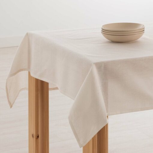 Mantel hidrofugo antimanchas Lino 100% Natural  Categoría: 100% Lino liso  Calidad: Tejido 100% Lino. 195 grs.  Mantel con hilos naturales de lino orgánico. Un producto exclusivo