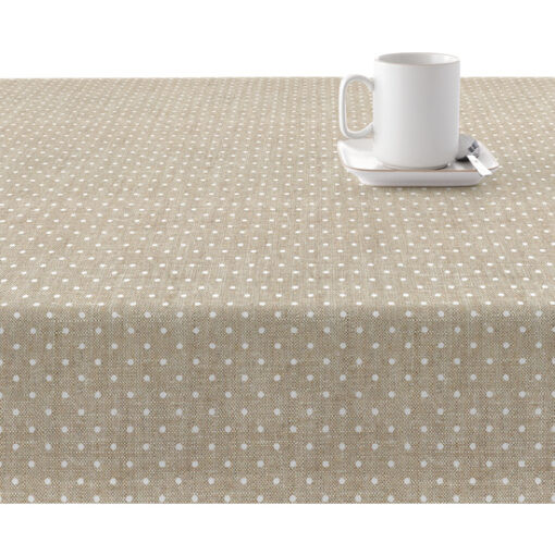 MANTEL RESINADO ANTIMANCHAS XL PLUMETI BLANCO - Imagen 2