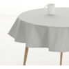 Mantel redondo resinado antimanchas Rodas 2716  Categoría: Manteles XL y redondos  Calidad: Tejido 100% algodón resinado antimanchas (tacto plastificado).  Mantel redondo confeccionado antimanchas