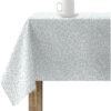 Mantel resinado antimanchas modelo 0120-227  Categoría: Lisos y Básicos  Calidad: Tejido 100% algodón resinado antimanchas (tacto plastificado).  Mantel confeccionado antimanchas