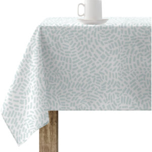 Mantel resinado antimanchas modelo 0120-227  Categoría: Lisos y Básicos  Calidad: Tejido 100% algodón resinado antimanchas (tacto plastificado).  Mantel confeccionado antimanchas