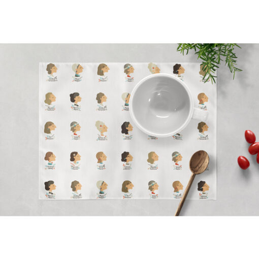 PACK MANTEL INDIVIDUAL RESINADO 45X35 MUJERES. Nuestro objetivo es darle un toque de color y alegría a tu mesa. Fabricamos y confeccionamos cada mantel con mucho amor. Todos los manteles están confeccionados con tejido 100% algodón