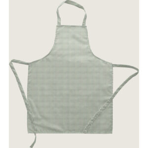 Delantal sin bolsillo Raya 50-12  Categoría: Vichy Lovers  Calidad: Tejido 100% algodón orgánico 300 grs.  Delantal unisex sin bolsillo sin lazada trasera. Tacto suave