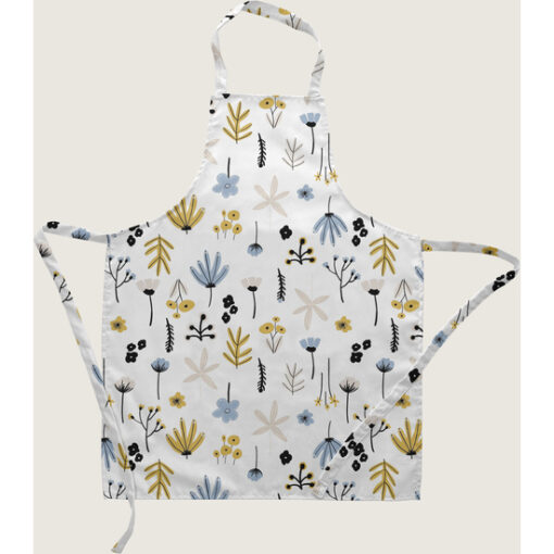 Delantal sin bolsillo modelo Carmina 4  Categoría: Complementos  Calidad: Tejido 100% algodón orgánico 300 grs.  Delantal unisex sin bolsillo en la parte frontal y lazada trasera. Tacto suave