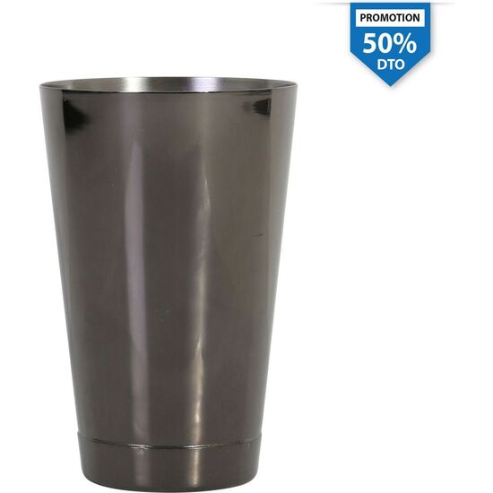 PACK DE 6 VASO COCTELERA 50CL NEGRO INOX 18/1