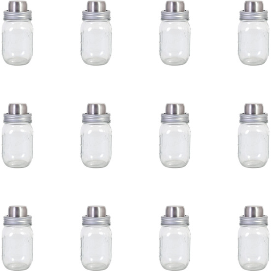 PACK DE 12 VASO COCTELERA 8X16 CM