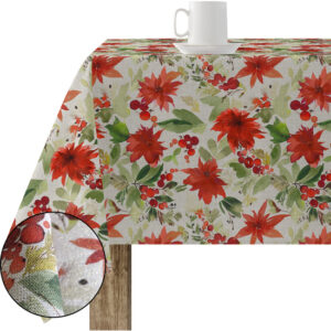 MANTEL RESINADO ANTIMANCHAS MODELO MERRY CHRISTMAS 48 LUREX Categoría: Especial Navidad - Manteles Lurex Medidas; 100X140 cm Tejido 65% algodón - 30% poliéster - 5% lurex