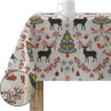 MANTEL RESINADO ANTIMANCHAS MODELO MERRY CHRISTMAS 43 LUREX Categoría: Especial Navidad - Manteles Lurex Medidas; 200X140 cm Tejido 65% algodón - 30% poliéster - 5% lurex