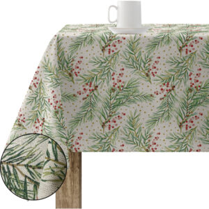 MANTEL RESINADO ANTIMANCHAS MODELO MERRY CHRISTMAS 30 LUREX Categoría: Especial Navidad - Manteles Lurex Medidas; 140X140 cm Tejido 65% algodón - 30% poliéster - 5% lurex