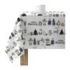 MANTEL RESINADO ANTIMANCHAS MODELO NOEL 5-102. Mantel confeccionado antimanchas