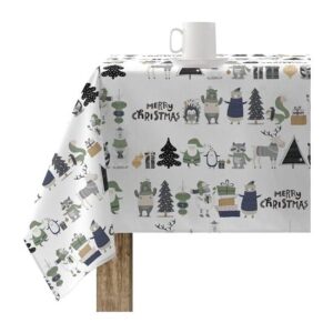 MANTEL RESINADO ANTIMANCHAS MODELO NOEL 5-102. Mantel confeccionado antimanchas