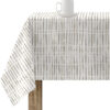 Mantel resinado antimanchas modelo 0120-186  Categoría: Lisos y Básicos  Calidad: Tejido 100% algodón resinado antimanchas (tacto plastificado).  Mantel confeccionado antimanchas