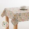 Mantel resinado antimanchas Lino 0120-279  Categoría: Lino estampado  Calidad: 30% Lino