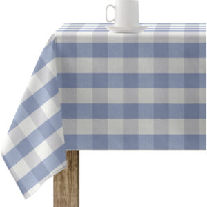 Mantel resinado modelo Cuadros 550-07  Categoría: Vichy Lovers  Calidad: Tejido 100% algodón resinado antimanchas (tacto plastificado).  Mantel confeccionado antimanchas