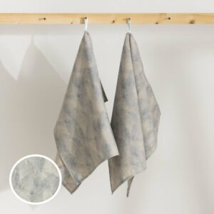 Pack 2 unidades paño de cocina 0120-286  Categoría: Lino estampado  Calidad: 30% Lino