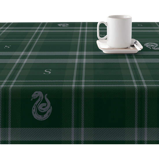 MANTEL RESINADO (TACTO PLASTIFICADO) ANTIMANCHAS MODELO SLYTHERIN CUADRO - Imagen 2