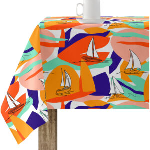 Mantel resinado antimanchas modelo 0120-124  Categoría: ULTIMAS OPORTUNIDADES  Calidad: Tejido 100% algodón resinado antimanchas (tacto plastificado).  Mantel confeccionado antimanchas