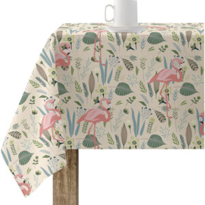 Mantel resinado antimanchas modelo P-27  Categoría: ULTIMAS OPORTUNIDADES  Calidad: Tejido 100% algodón resinado antimanchas (tacto plastificado).  Mantel confeccionado antimanchas