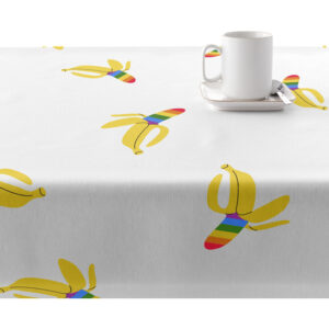 estos manteles son resistentes a las manchas y fáciles de limpiar. A pesar de su resinado