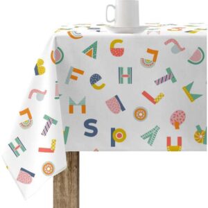 Mantel resinado antimanchas Urko. Mantel confeccionado con tecnología antimanchas