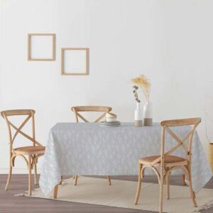 mantiene una flexibilidad que evita que se vuelva completamente rígido. Este mantel es 100% algodón orgánico