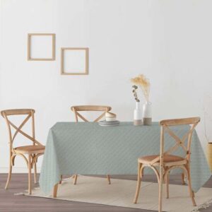 mantiene una flexibilidad que evita que se vuelva completamente rígido. Este mantel es 100% algodón orgánico