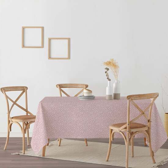 mantiene una flexibilidad que evita que se vuelva completamente rígido. Este mantel es 100% algodón orgánico