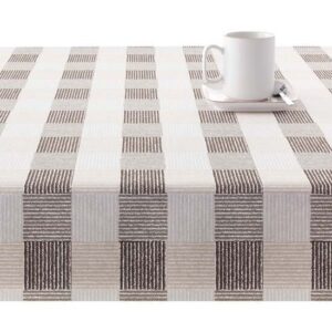 cuenta con dos capas de resina y una de teflón que le proporciona un tacto suave y no plastificado. Aunque incorpora propiedades impermeables