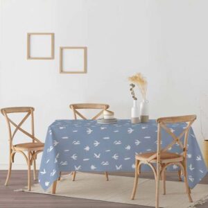 mantiene una flexibilidad que evita que se vuelva completamente rígido. Este mantel es 100% algodón orgánico