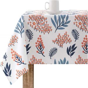 Mantel resinado antimanchas 220-41. Mantel confeccionado con tecnología antimanchas