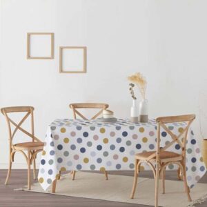 mantiene una flexibilidad que evita que se vuelva completamente rígido. Este mantel es 100% algodón orgánico