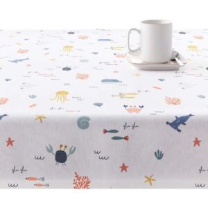 cuenta con dos capas de resina y una de teflón que le proporciona un tacto suave y no plastificado. Aunque incorpora propiedades impermeables