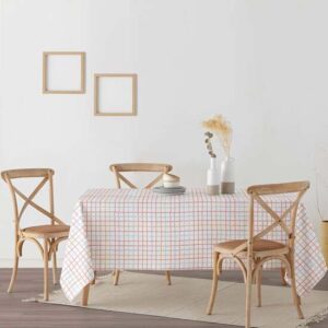 mantiene una flexibilidad que evita que se vuelva completamente rígido. Este mantel es 100% algodón orgánico