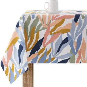 Mantel resinado antimanchas 220-61. Mantel confeccionado con tecnología antimanchas