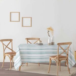 mantiene una flexibilidad que evita que se vuelva completamente rígido. Este mantel es 100% algodón orgánico