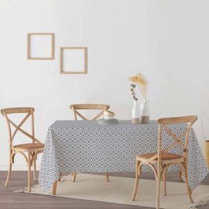 mantiene una flexibilidad que evita que se vuelva completamente rígido. Este mantel es 100% algodón orgánico