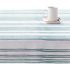 cuenta con dos capas de resina y una de teflón que le proporciona un tacto suave y no plastificado. Aunque incorpora propiedades impermeables