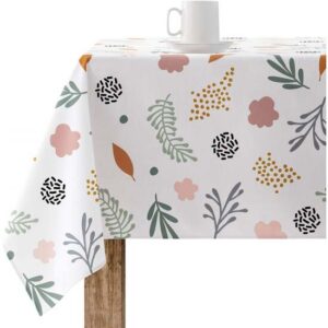 Mantel resinado antimanchas 220-67. Mantel confeccionado con tecnología antimanchas