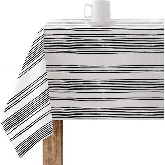 Mantel resinado antimanchas 220-7. Mantel confeccionado con tecnología antimanchas