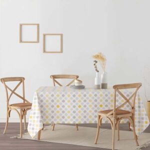 mantiene una flexibilidad que evita que se vuelva completamente rígido. Este mantel es 100% algodón orgánico